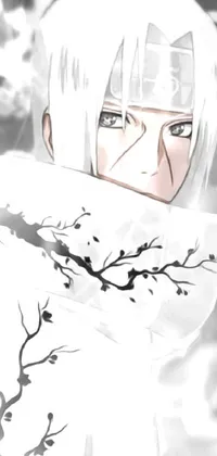 Plant Tree White Live Wallpaper