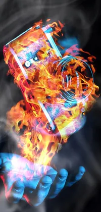 Art Flame Heat Live Wallpaper