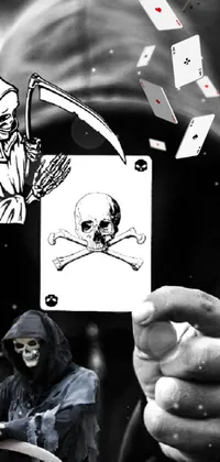 White Monochrome Black Live Wallpaper