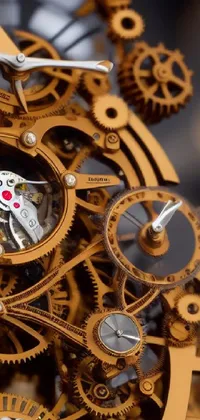 Brown White Light Live Wallpaper