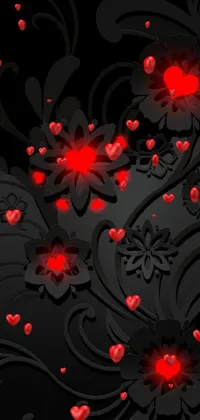 Font Red Art Live Wallpaper