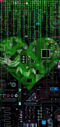 Heart tech Live Wallpaper