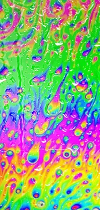 Colorfulness Aqua Magenta Live Wallpaper