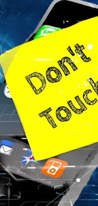 DON'T TOUCH !!! Live Wallpaper - free download