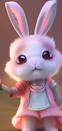 White Rabbit Light Live Wallpaper