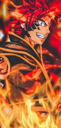 Cartoon Orange Art Live Wallpaper