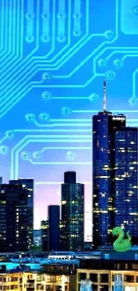 Cyber City Live Wallpaper