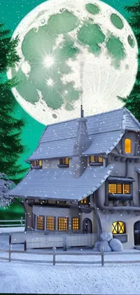 3D fairy moon Live Wallpaper