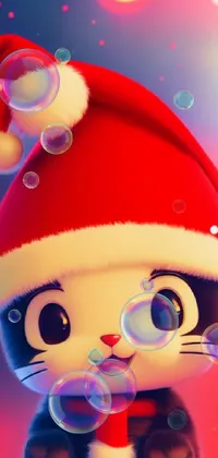 Kawaii kitten Live Wallpaper
