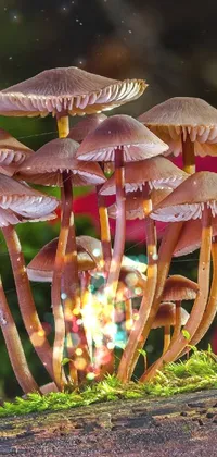 mushroom  Live Wallpaper