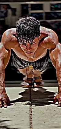 Muscle Bodybuilder Human Body Live Wallpaper