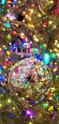 Christmas Tree Christmas Ornament Holiday Ornament Live Wallpaper