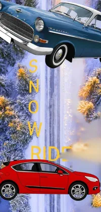 snow ride Live Wallpaper