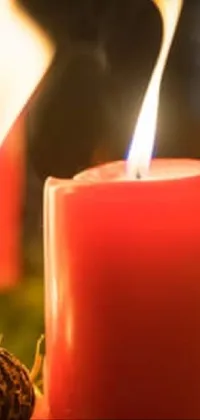 Wax Candle Fire Live Wallpaper