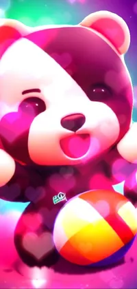 Jelly Bears Rain Live Wallpaper - free download