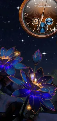 Light Nature Black Live Wallpaper