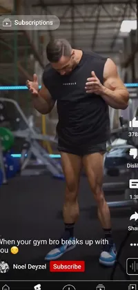 Shorts Muscle Flash Photography Live Wallpaper