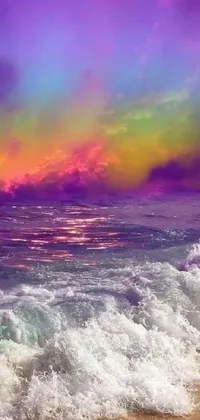 Rainbow Beach Live Wallpaper - free download