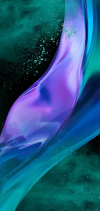Liquid Azure Purple Live Wallpaper