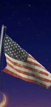 Sky Flag Flag Of The United States Live Wallpaper