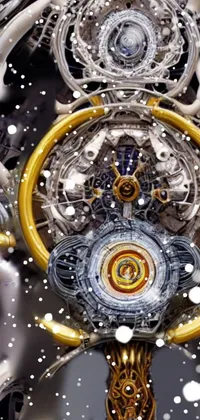 Light Clock Rim Live Wallpaper
