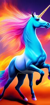 Horse Vertebrate Unicorn Live Wallpaper