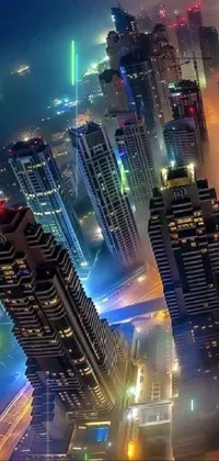 pastel  city Live Wallpaper