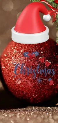 Christmas Ornament Liquid Holiday Ornament Live Wallpaper
