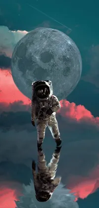space astronaut Live Wallpaper