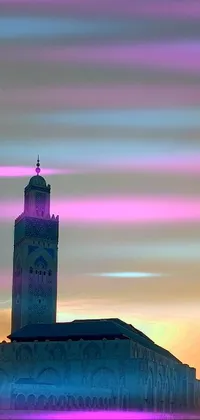 مسجد الحسن التاني Live Wallpaper