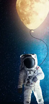 Astronaut World Light Live Wallpaper