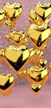 Food Gold Amber Live Wallpaper