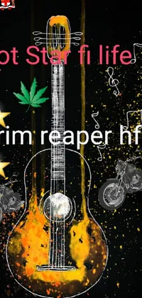 Musical Instrument Guitar String Instrument Live Wallpaper