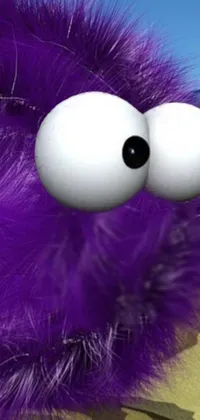 Toy Purple Textile Live Wallpaper