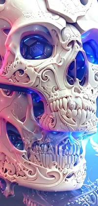 White Light Purple Live Wallpaper