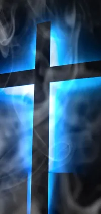 Sky Azure Cross Live Wallpaper