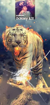Siberian Tiger Bengal Tiger Roar Live Wallpaper