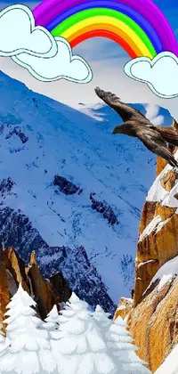 gunung ice Live Wallpaper
