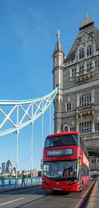 Sky Building Bus Live Wallpaper