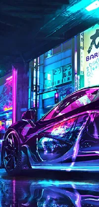Car through the City  Live Wallpaper
