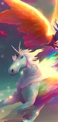 Mythical Creature Light Unicorn Live Wallpaper - download