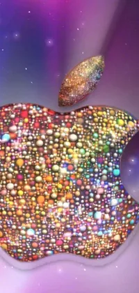 Liquid Fluid Glitter Live Wallpaper