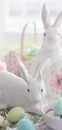 Rabbit Toy Vertebrate Live Wallpaper