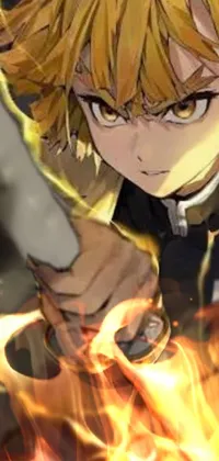 Cartoon Cg Artwork Fire Live Wallpaper