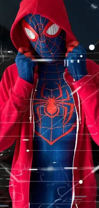 Outerwear Spider-man Textile Live Wallpaper