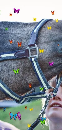 Horse Working Animal Organism Live Wallpaper