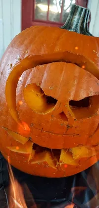 Pumpkin Orange Calabaza Live Wallpaper