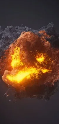 Amber World Heat Live Wallpaper
