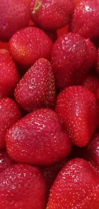 Food Fruit Strawberry Live Wallpaper
