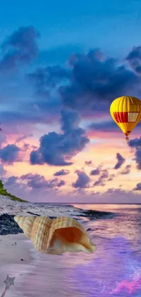 Cloud Sky Aerostat Live Wallpaper